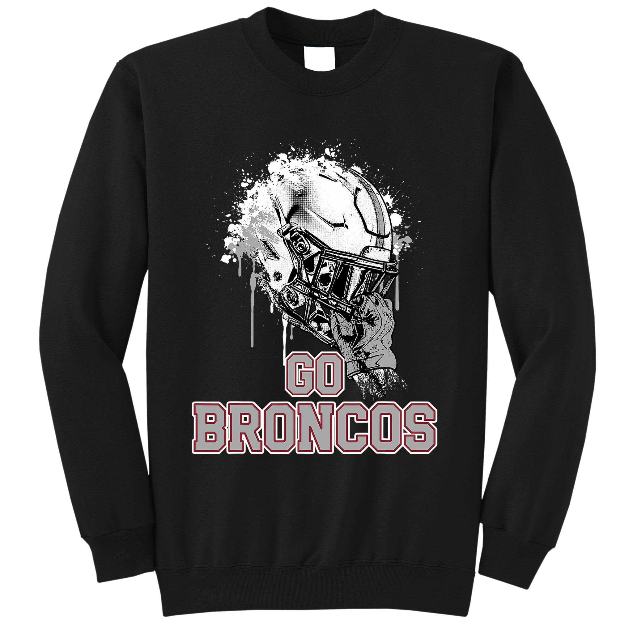 Palm Beach Central Broncos Rising Helmet Go Sweatshirt