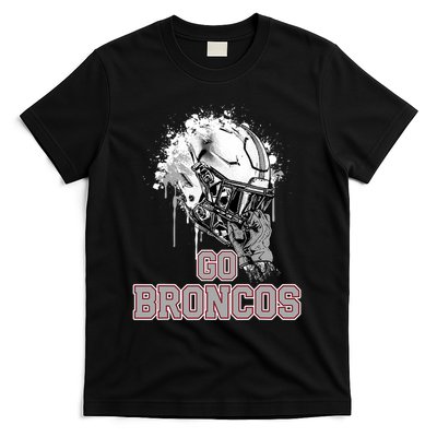 Palm Beach Central Broncos Rising Helmet Go T-Shirt