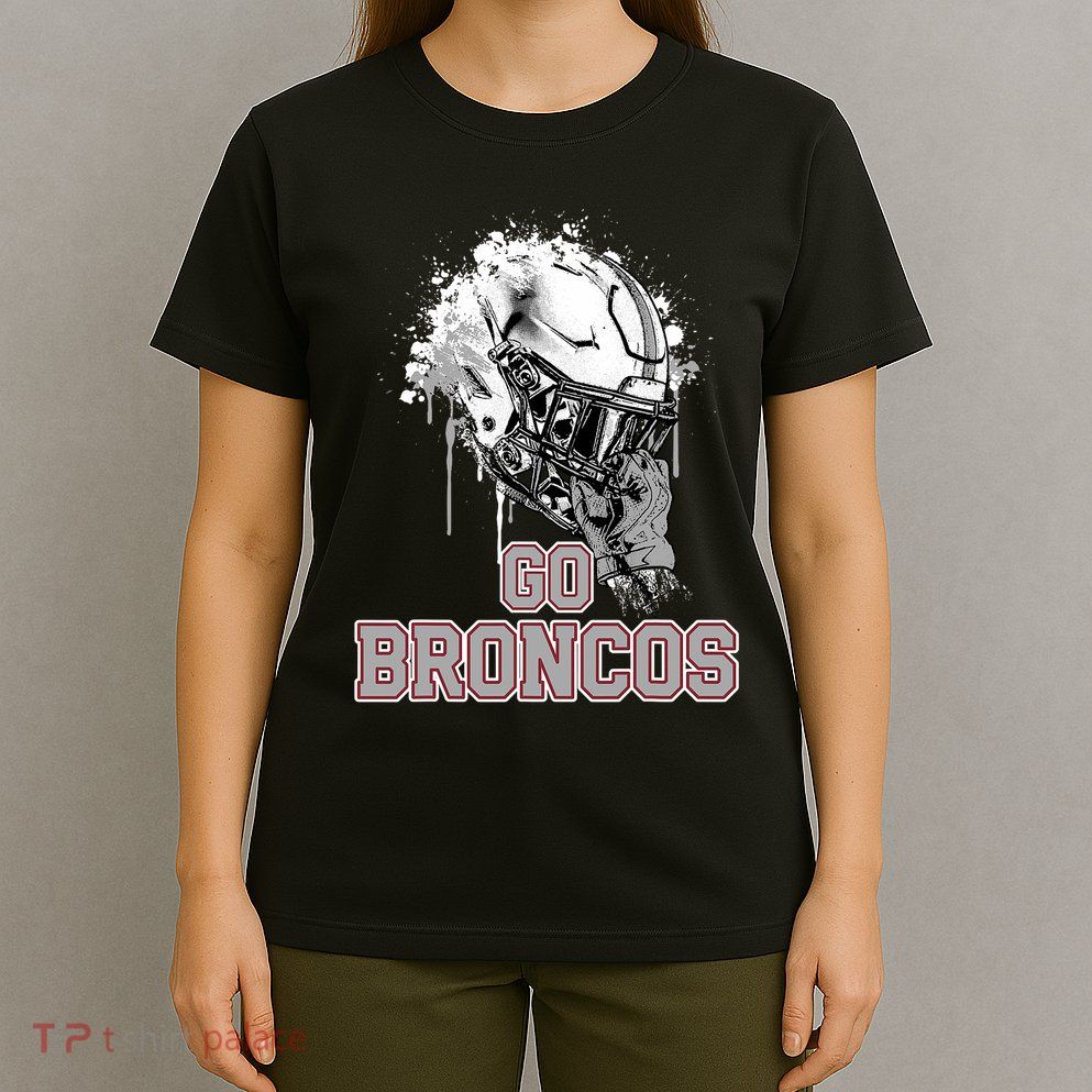 Palm Beach Central Broncos Rising Helmet Go T-Shirt