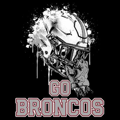 Palm Beach Central Broncos Rising Helmet Go T-Shirt