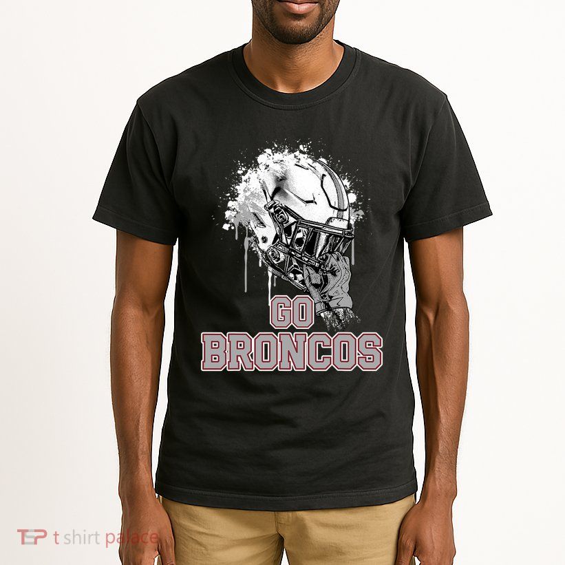 Palm Beach Central Broncos Rising Helmet Go Tall T-Shirt