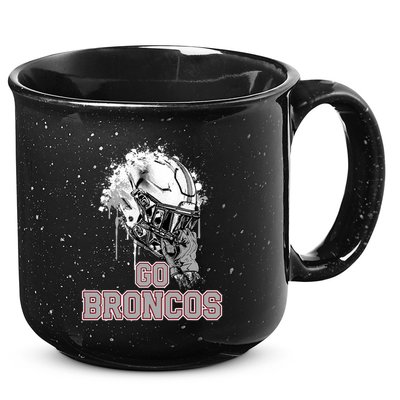 Palm Beach Central Broncos Rising Helmet Go 15oz Campfire Ceramic Mug