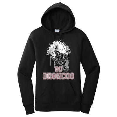 Palm Beach Central Broncos Rising Helmet Go Women's Pullover Hoodie