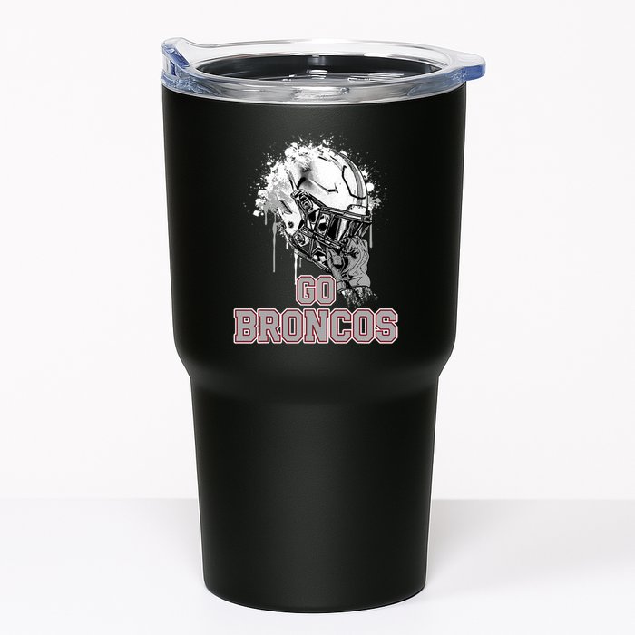 Palm Beach Central Broncos Rising Helmet Go Tumbler