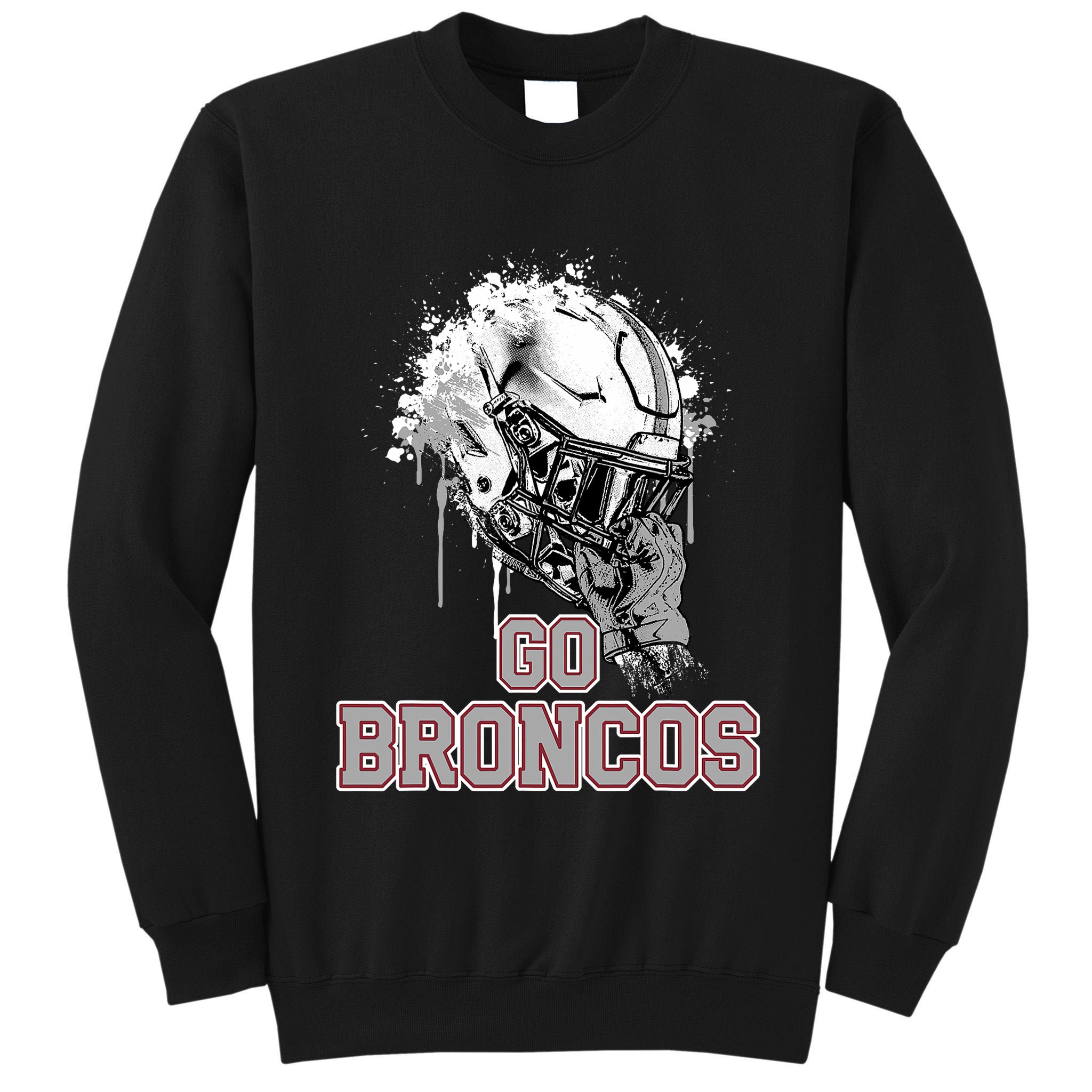 Palm Beach Central Broncos Rising Helmet Go Tall Sweatshirt