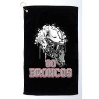 Palm Beach Central Broncos Rising Helmet Go Golf Towel