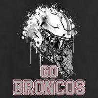 Palm Beach Central Broncos Rising Helmet Go Golf Towel