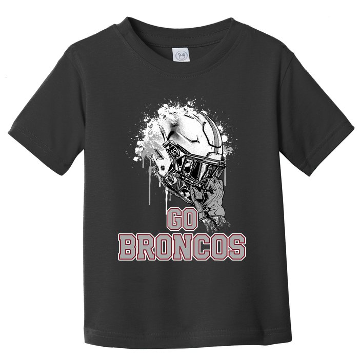 Palm Beach Central Broncos Rising Helmet Go Toddler T-Shirt
