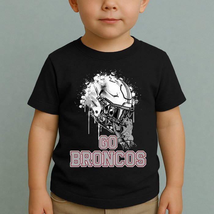 Palm Beach Central Broncos Rising Helmet Go Toddler T-Shirt