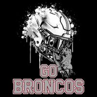 Palm Beach Central Broncos Rising Helmet Go Toddler T-Shirt
