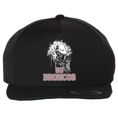 Palm Beach Central Broncos Rising Helmet Go Wool Snapback Cap