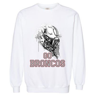 Palm Beach Central Broncos Rising Helmet Go Garment-Dyed Sweatshirt