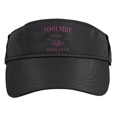 Poolside Book Club Fun Reading Adult Drive Performance Visor