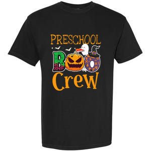 Preschool Boo Crew PreK Teachers Students Halloween Garment-Dyed Heavyweight T-Shirt