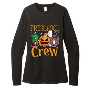 Preschool Boo Crew PreK Teachers Students Halloween Womens CVC Long Sleeve Shirt