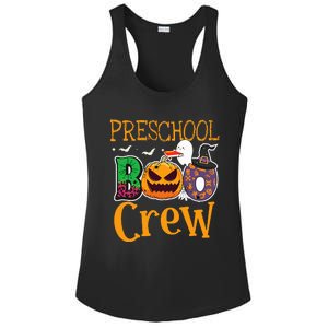 Preschool Boo Crew PreK Teachers Students Halloween Ladies PosiCharge Competitor Racerback Tank