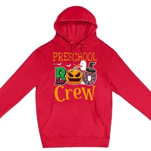 Preschool Boo Crew PreK Teachers Students Halloween Premium Pullover Hoodie