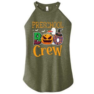 Preschool Boo Crew PreK Teachers Students Halloween Women's Perfect Tri Rocker Tank