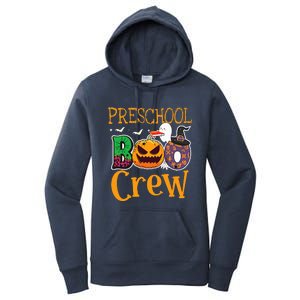 Preschool Boo Crew PreK Teachers Students Halloween Women's Pullover Hoodie