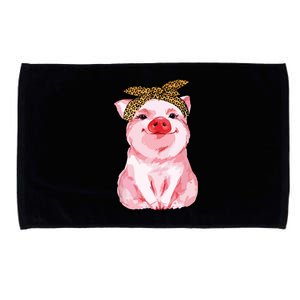 Pig Bandana Cute For Girl And Women Gift Awesome Microfiber Hand Towel