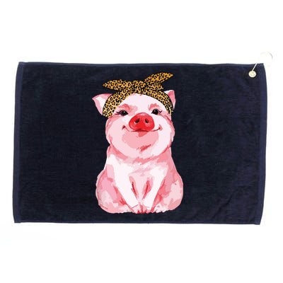 Pig Bandana Cute For Girl And Women Gift Awesome Grommeted Golf Towel