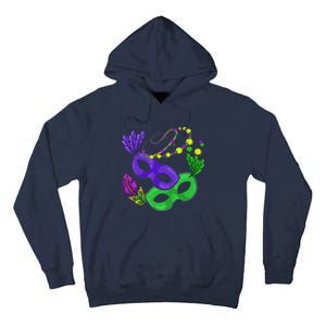 Parade Beads Carnival Masquerade Gift Mardi Gras Tall Hoodie