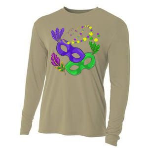 Parade Beads Carnival Masquerade Gift Mardi Gras Cooling Performance Long Sleeve Crew