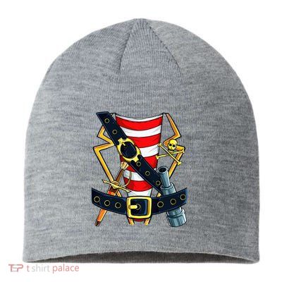 Pirate Buccaneer Costume Funny Halloween Novelty Sustainable Beanie