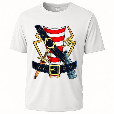 Pirate Buccaneer Costume Funny Halloween Novelty Performance Shirt