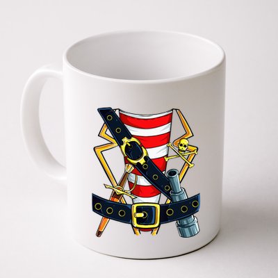 Pirate Buccaneer Costume Funny Halloween Novelty Mug