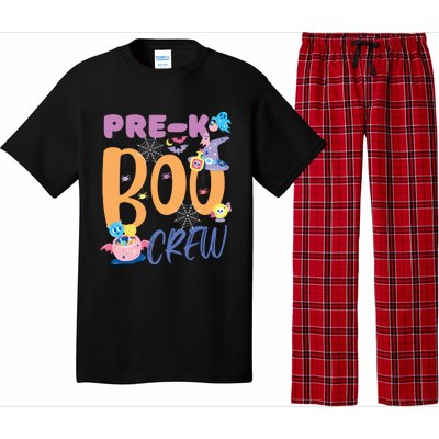 PreK Boo Crew Teacher Students Halloween Costume Party Team Pajama Set