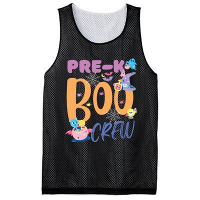 PreK Boo Crew Teacher Students Halloween Costume Party Team Mesh Reversible Basketball Jersey Tank