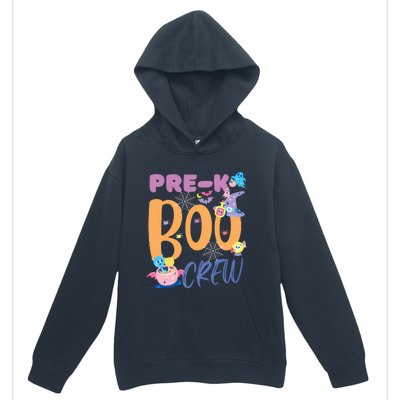 PreK Boo Crew Teacher Students Halloween Costume Party Team Urban Pullover Hoodie