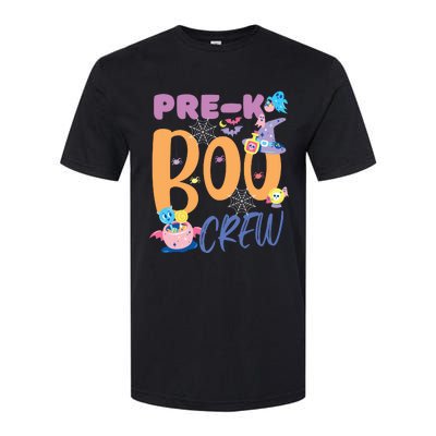 PreK Boo Crew Teacher Students Halloween Costume Party Team Softstyle CVC T-Shirt