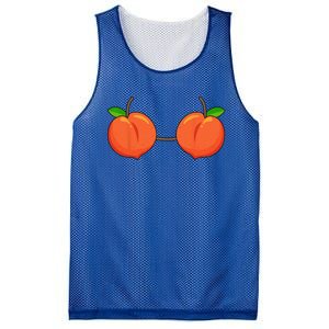 Peach Bra Costume Cute Easy Fruits Halloween Gift Mesh Reversible Basketball Jersey Tank