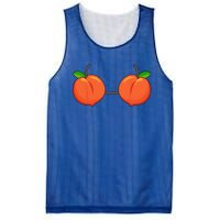 Peach Bra Costume Cute Easy Fruits Halloween Gift Mesh Reversible Basketball Jersey Tank