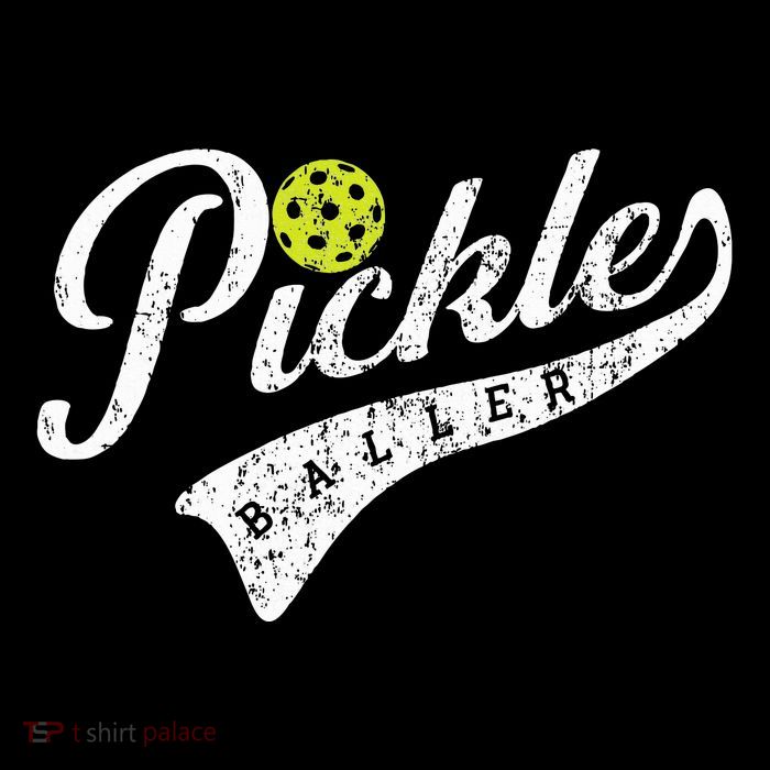 Pickle Baller Cool Paddle Sports Pickleball Lover Vintage T-Shirt