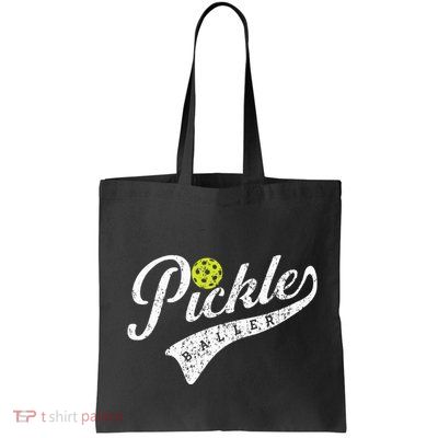 Pickle Baller Cool Paddle Sports Pickleball Lover Vintage Bag