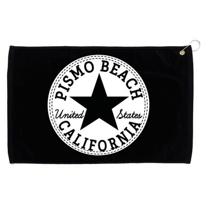 Pismo Beach California Usa Unites States Surfer Funny Gift Grommeted Golf Towel