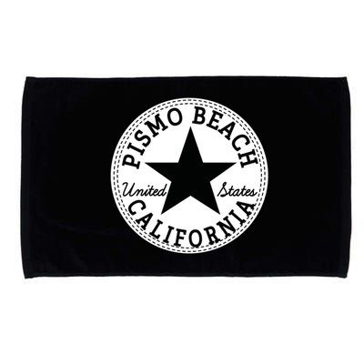 Pismo Beach California Usa Unites States Surfer Funny Gift Microfiber Hand Towel