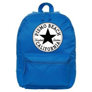 Pismo Beach California Usa Unites States Surfer Funny Gift 16 in Basic Backpack