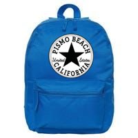 Pismo Beach California Usa Unites States Surfer Funny Gift 16 in Basic Backpack