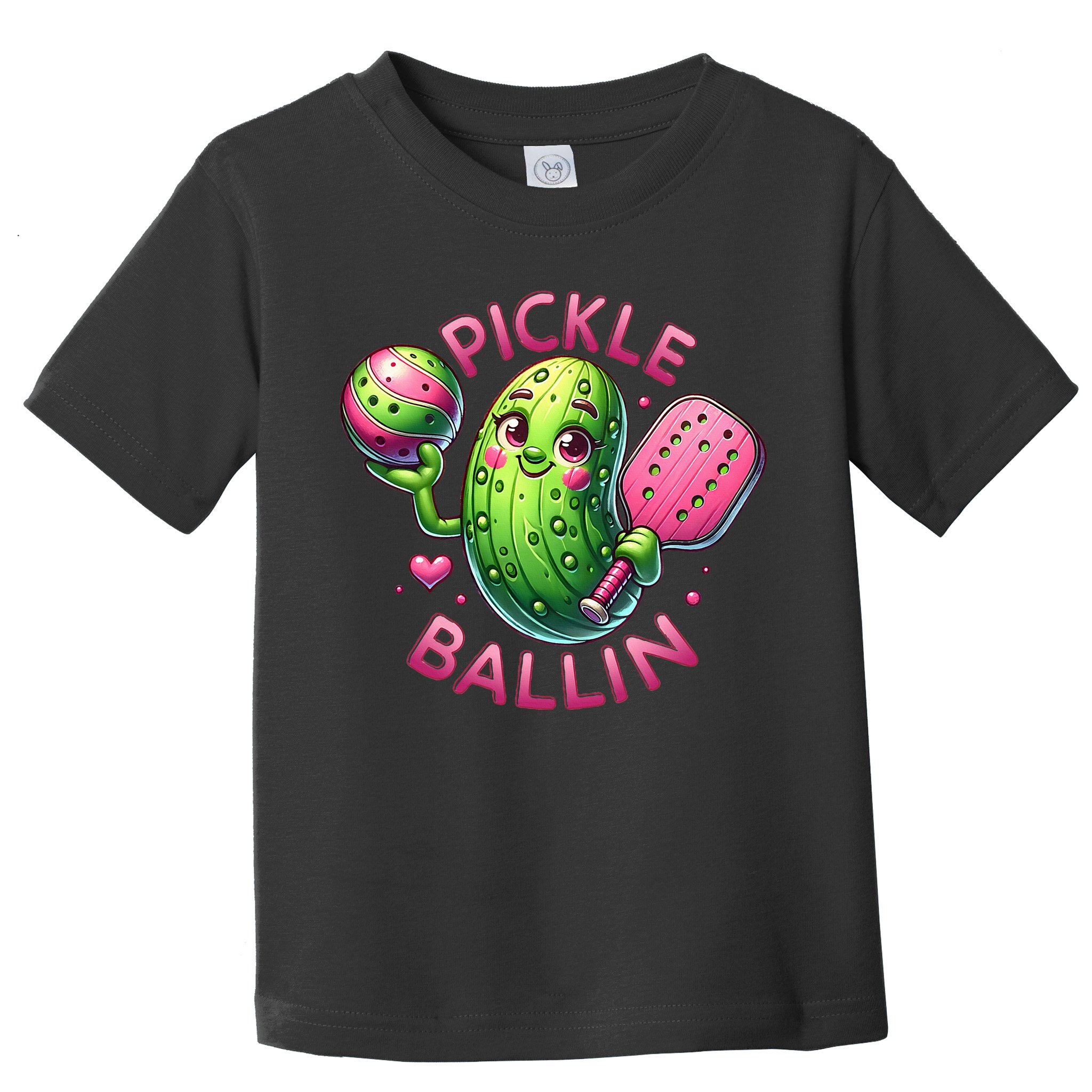 Pickle Ballin Cute Pickleball Women Pickleball Lovers Toddler T-Shirt