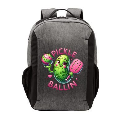 Pickle Ballin Cute Pickleball Women Pickleball Lovers Vector Backpack