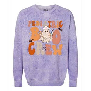 Pediatric Boo Crew Halloween Colorblast Crewneck Sweatshirt