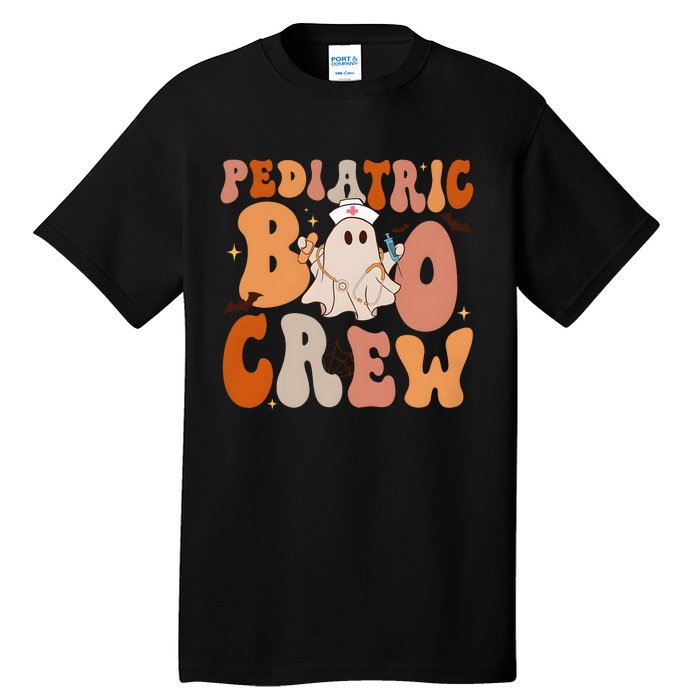 Pediatric Boo Crew Halloween Tall T-Shirt