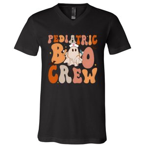 Pediatric Boo Crew Halloween V-Neck T-Shirt