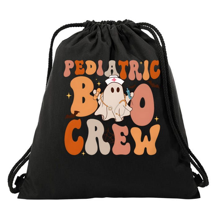 Pediatric Boo Crew Halloween Drawstring Bag