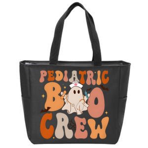 Pediatric Boo Crew Halloween Zip Tote Bag