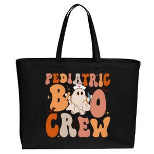 Pediatric Boo Crew Halloween Cotton Canvas Jumbo Tote